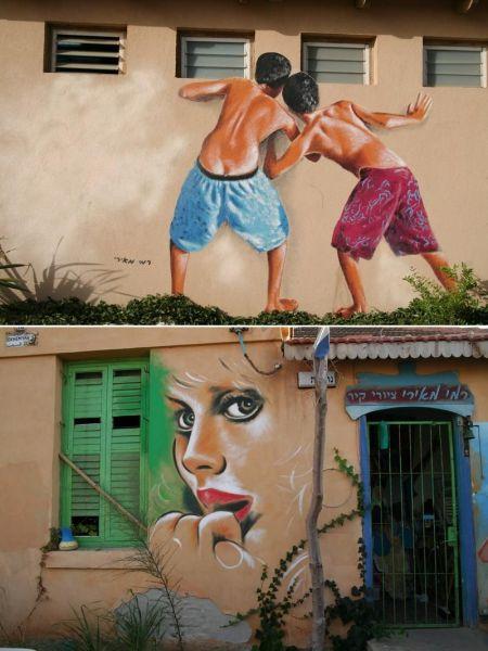 نقاشی روی دیوارهای شهر