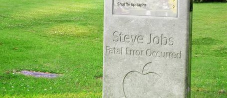 سنگ قبر استیو جابز