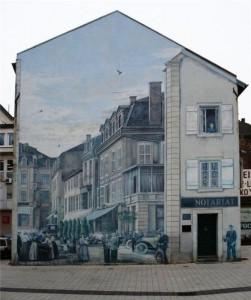 شاهکارهای نقاشی در خیابانها