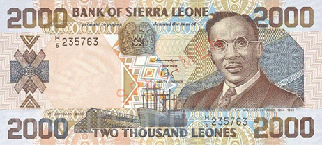 اسکناس لئون سیرالئون (علامت اختصاری: SLL)